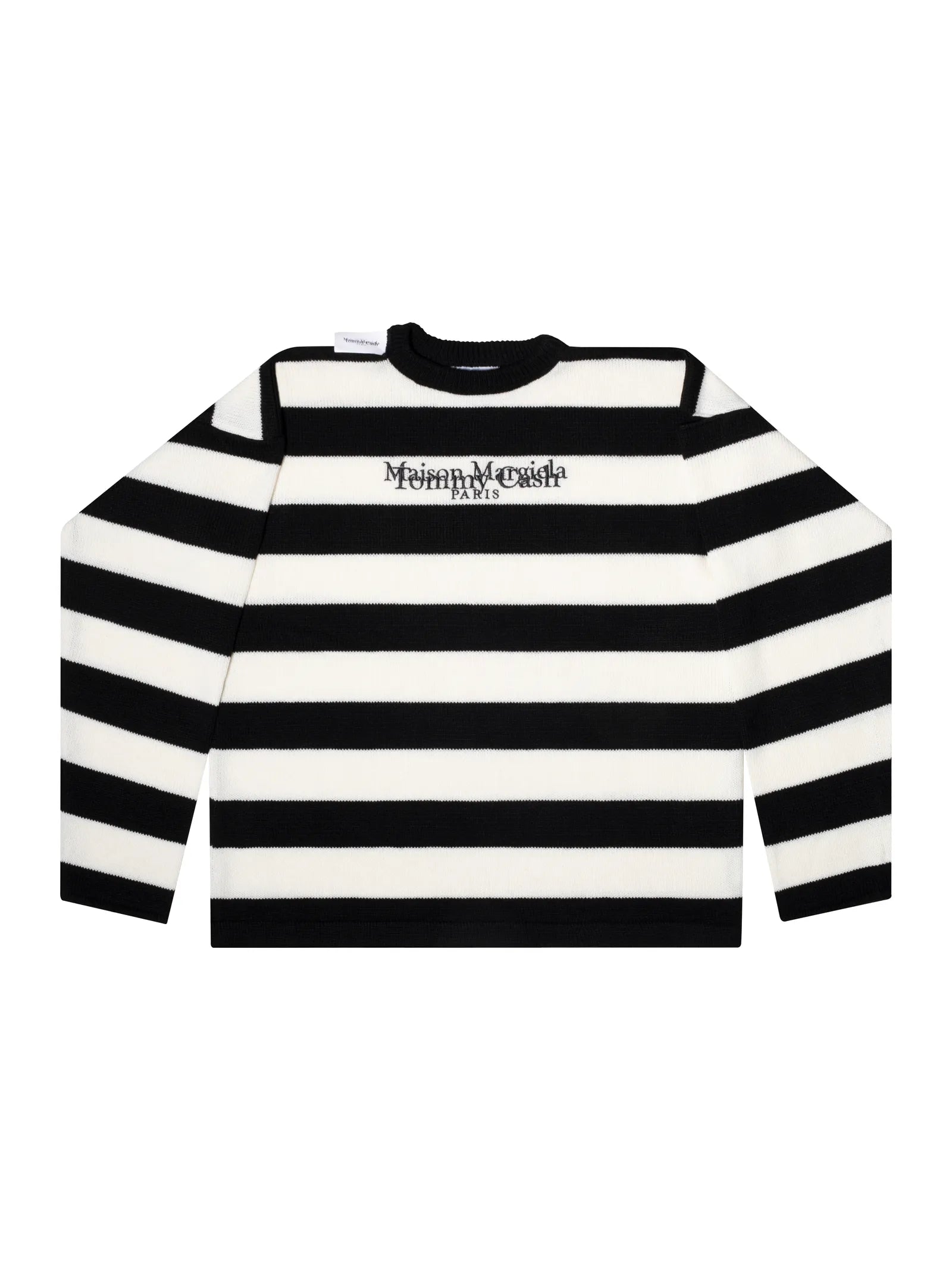 Tommy Cash x Maison Margiela Crewneck Sweater Black Men's - SS21 - US