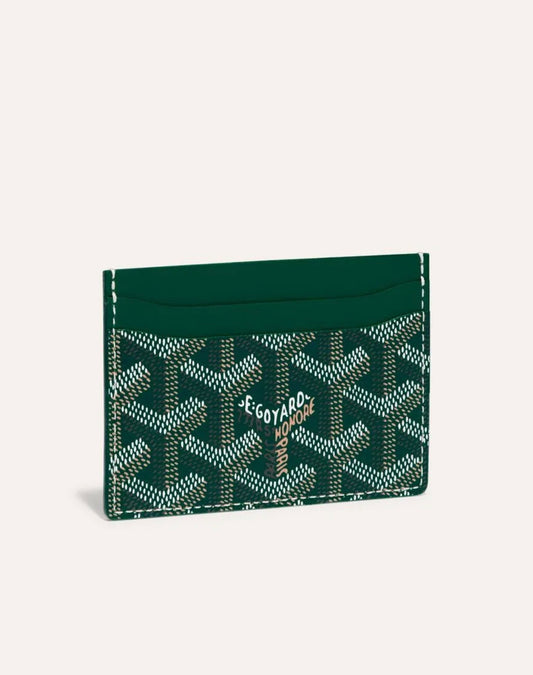 GOYARD SAINT SULPICE GREEN CARDHOLDER