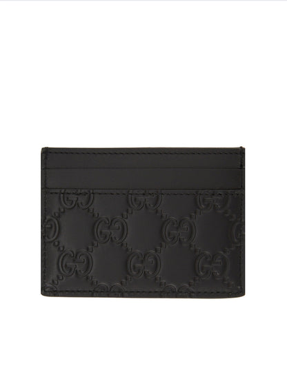 GUCCI SIGNATURE LEATHER CARRDHOLDER