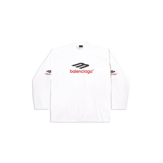 BALENCIAGA 3B SPORTS ICON LONG SLEEVE T-SHIRT