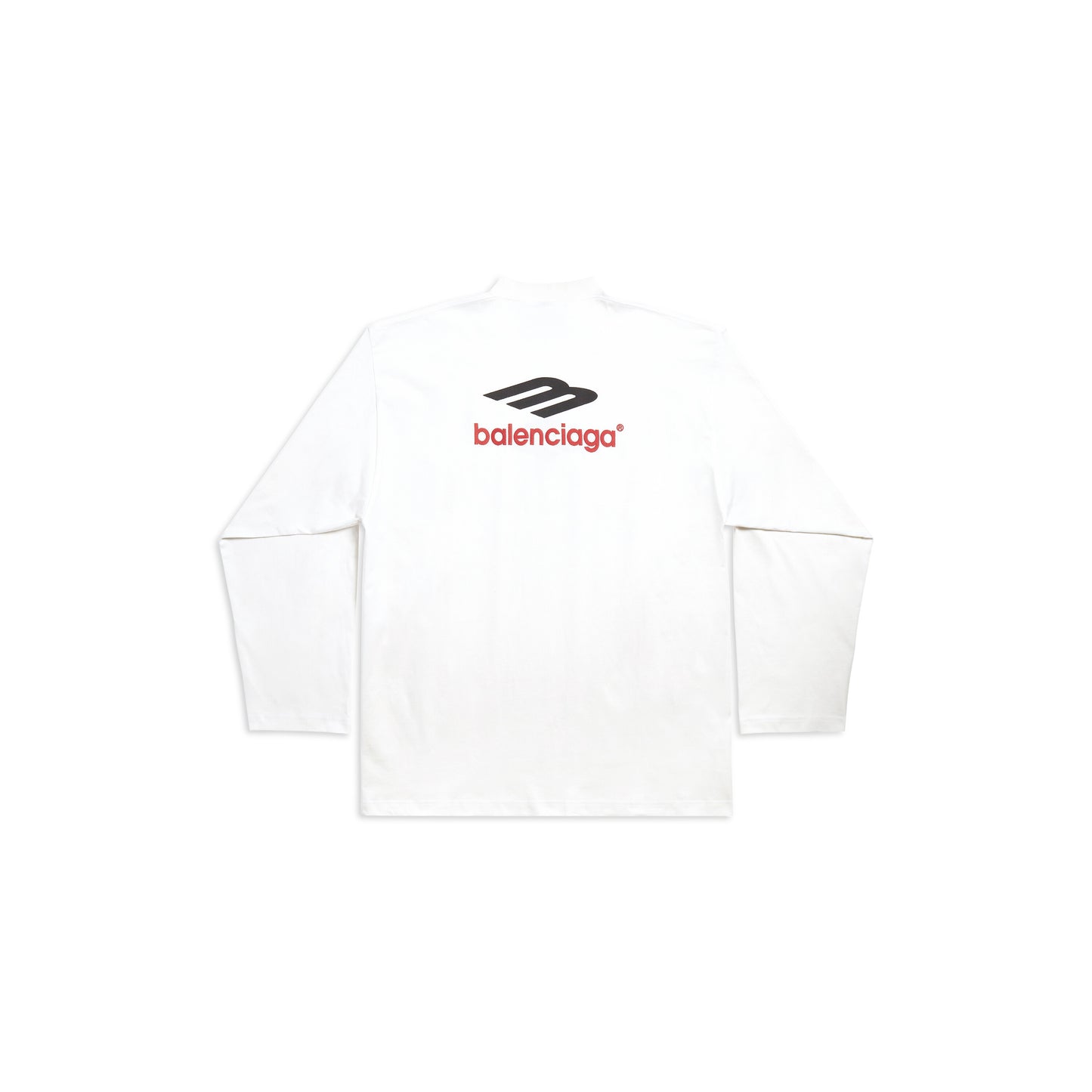 BALENCIAGA 3B SPORTS ICON LONG SLEEVE T-SHIRT