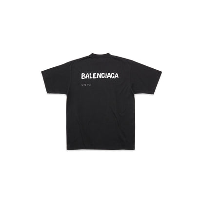 BALENCIAGA HAND-DRAWN T-SHIRT