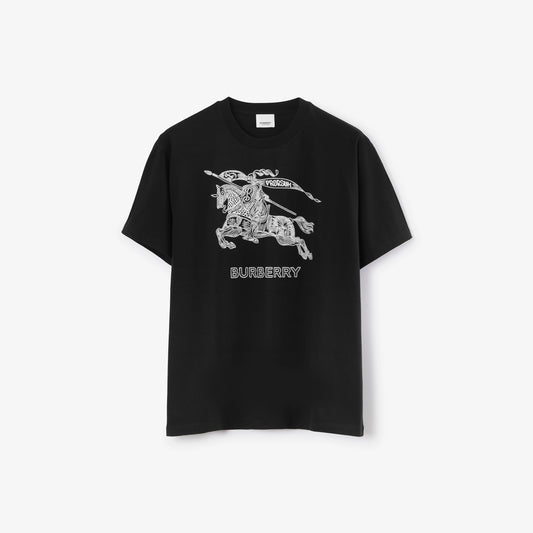 BURBERRY EKD EMBROIDERY T-SHIRT