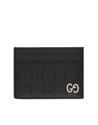 GUCCI SIGNATURE LEATHER CARRDHOLDER