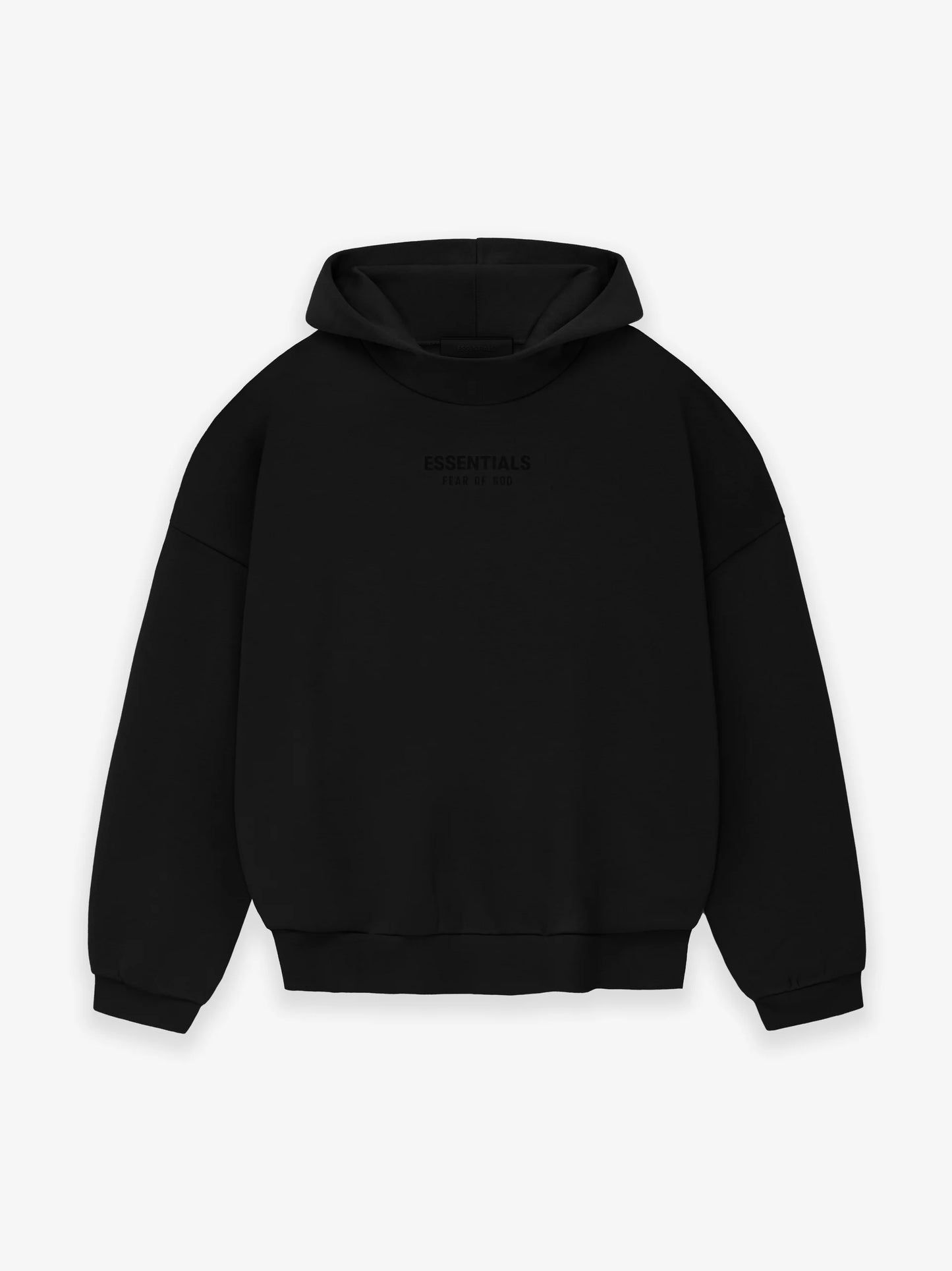 FOG ESSENTIALS FW23 JET BLACK HOODIE