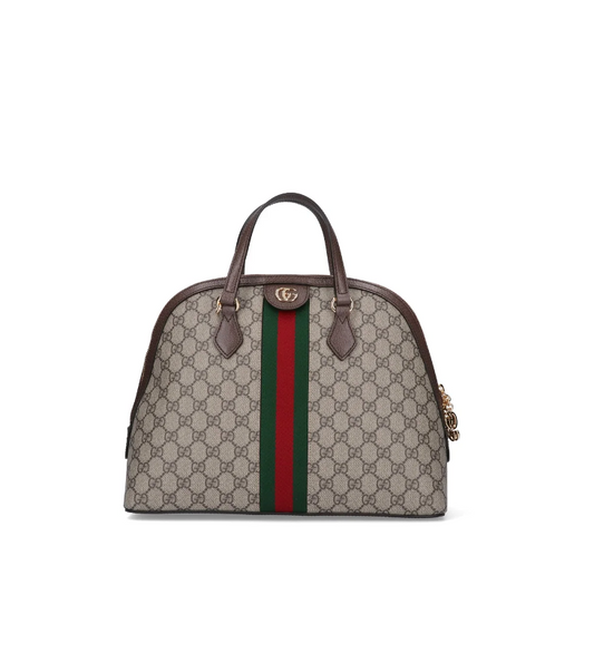 GUCCI SUPREME OPHIDIA MEDIUM SHOULDER BAG