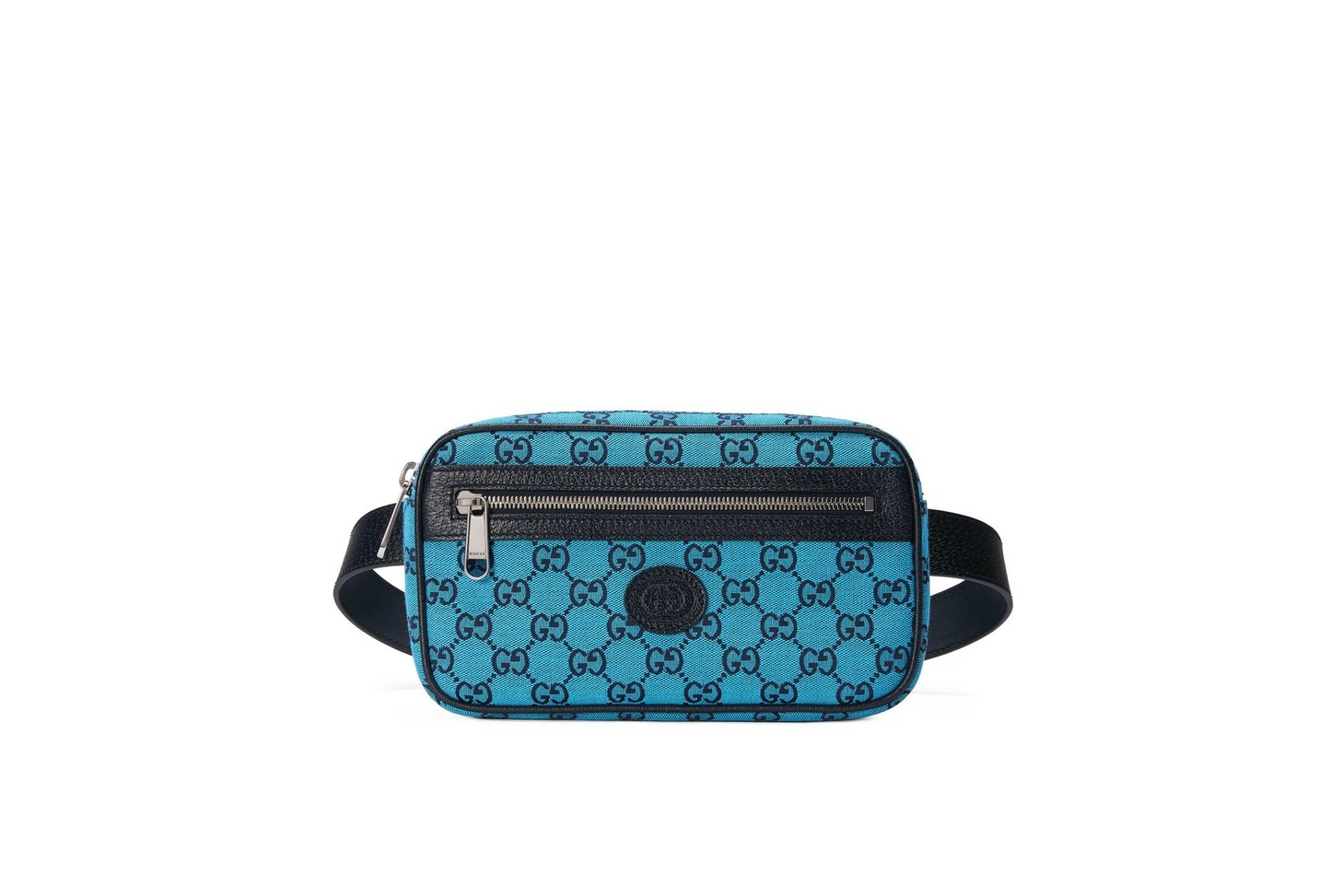 GUCCI GG MULTICOLOUR BLUE BELT BAG