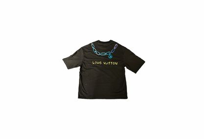 TAX FREE LXUIS VUITTXN CHAIN T-SHIRT