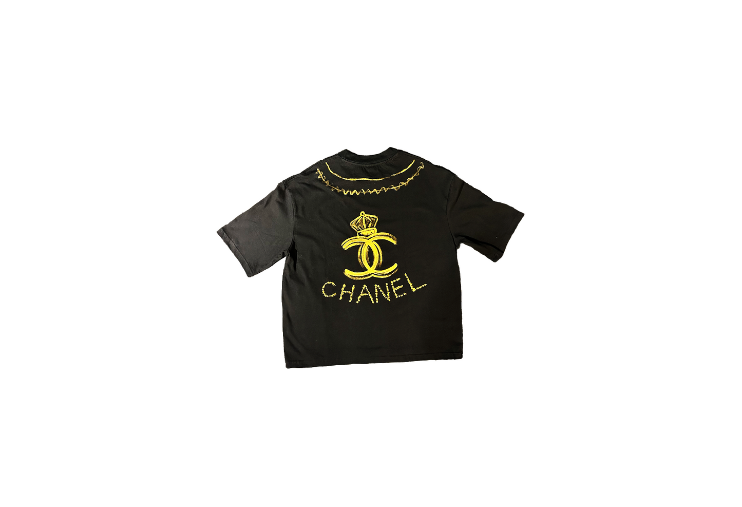 TAX FREE CHANXL GOLD CHAIN T-SHIRT