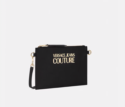 VERSACE JEANS COUTURE LOGO LOCK CROSSBODY BAG