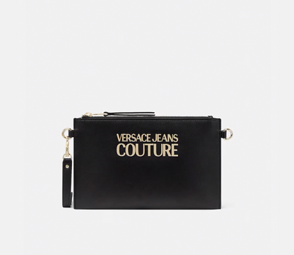 VERSACE JEANS COUTURE LOGO LOCK CROSSBODY BAG