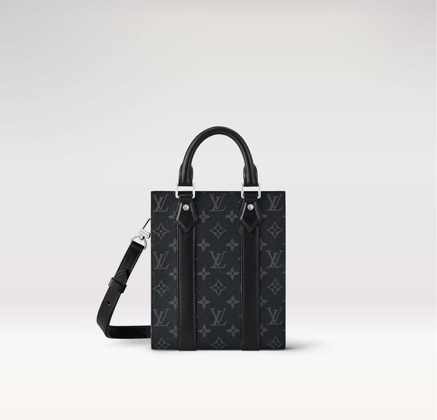 LOUIS VUITTON SAC PLAT MINI MONOGRAM ECLIPSE