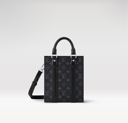 LOUIS VUITTON SAC PLAT MINI MONOGRAM ECLIPSE