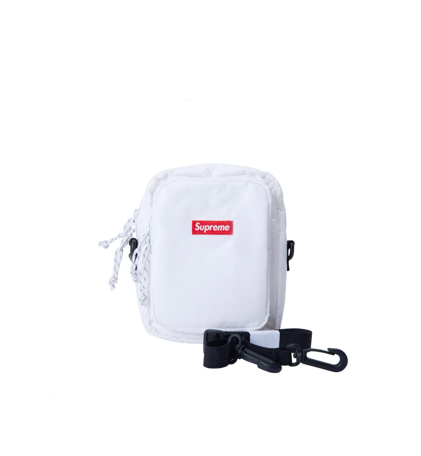 SUPREME WHITE SHOULDER BAG