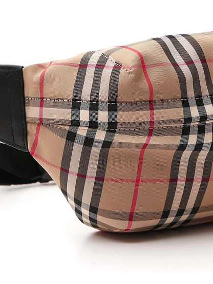 BURBERRY MEDIUM VINTAGE CHECK BUM BAG