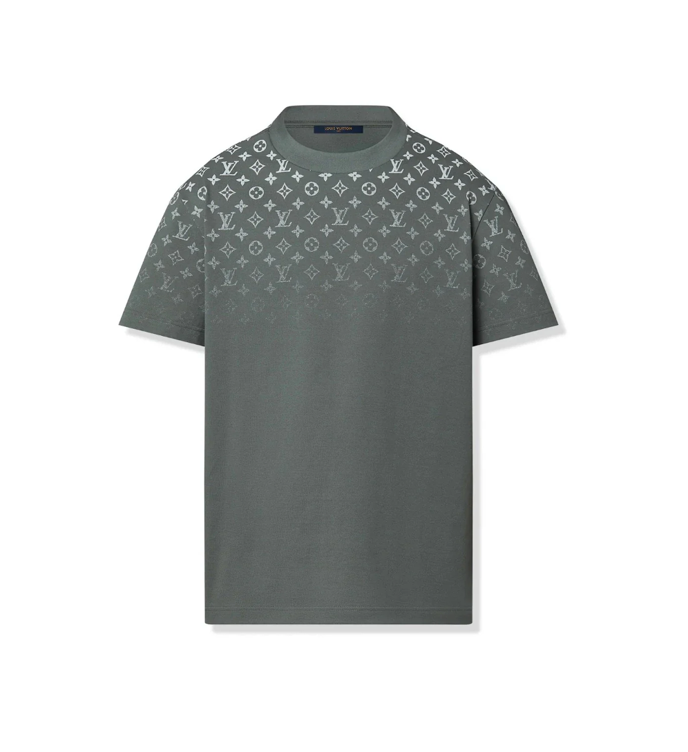 LOUIS VUITTON GRADIENT GREY COTTON T-SHIRT