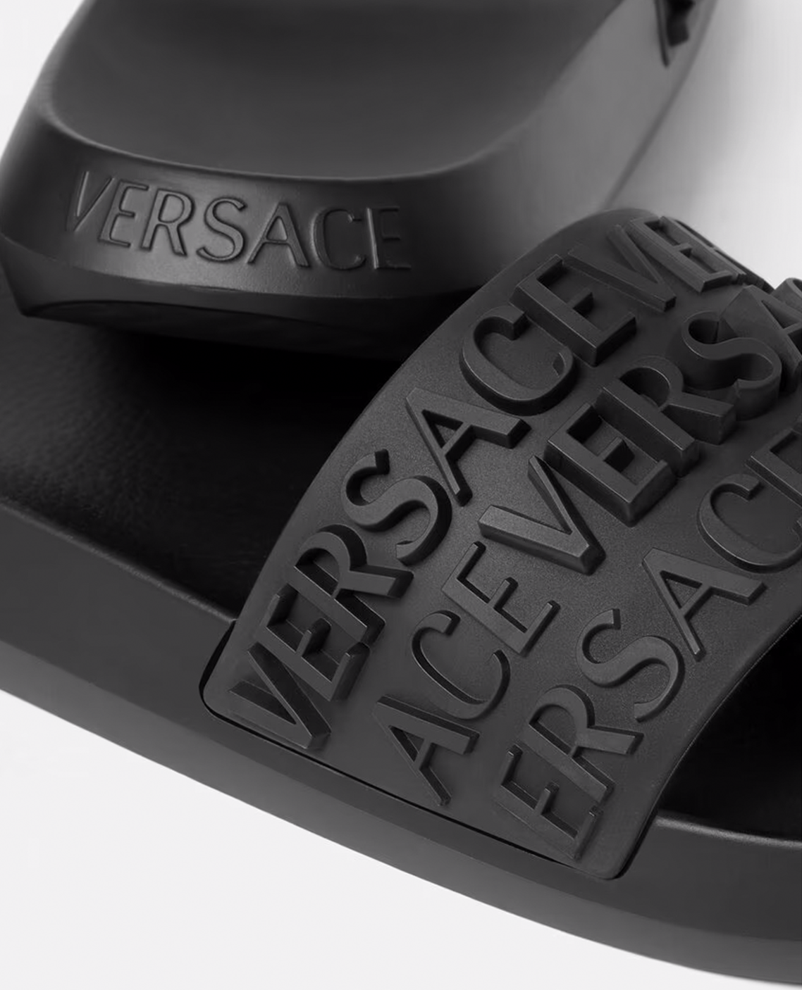 VERSACE POP UP EMBOSSED LOGO SLIDES