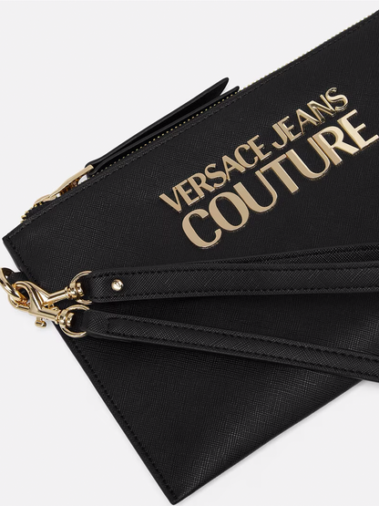 VERSACE JEANS COUTURE LOGO LOCK CROSSBODY BAG